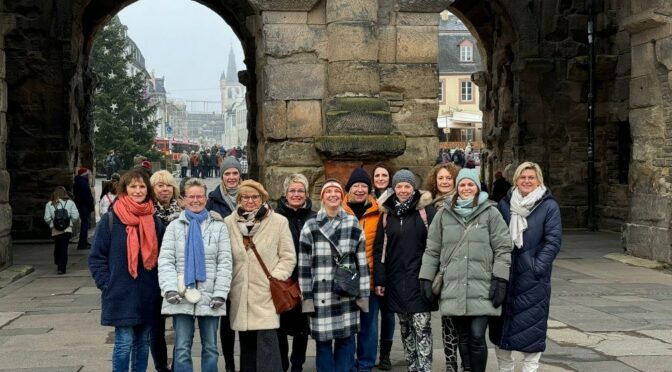 Die „wilde“ 13 auf Mannschaftsfahrt in Trier